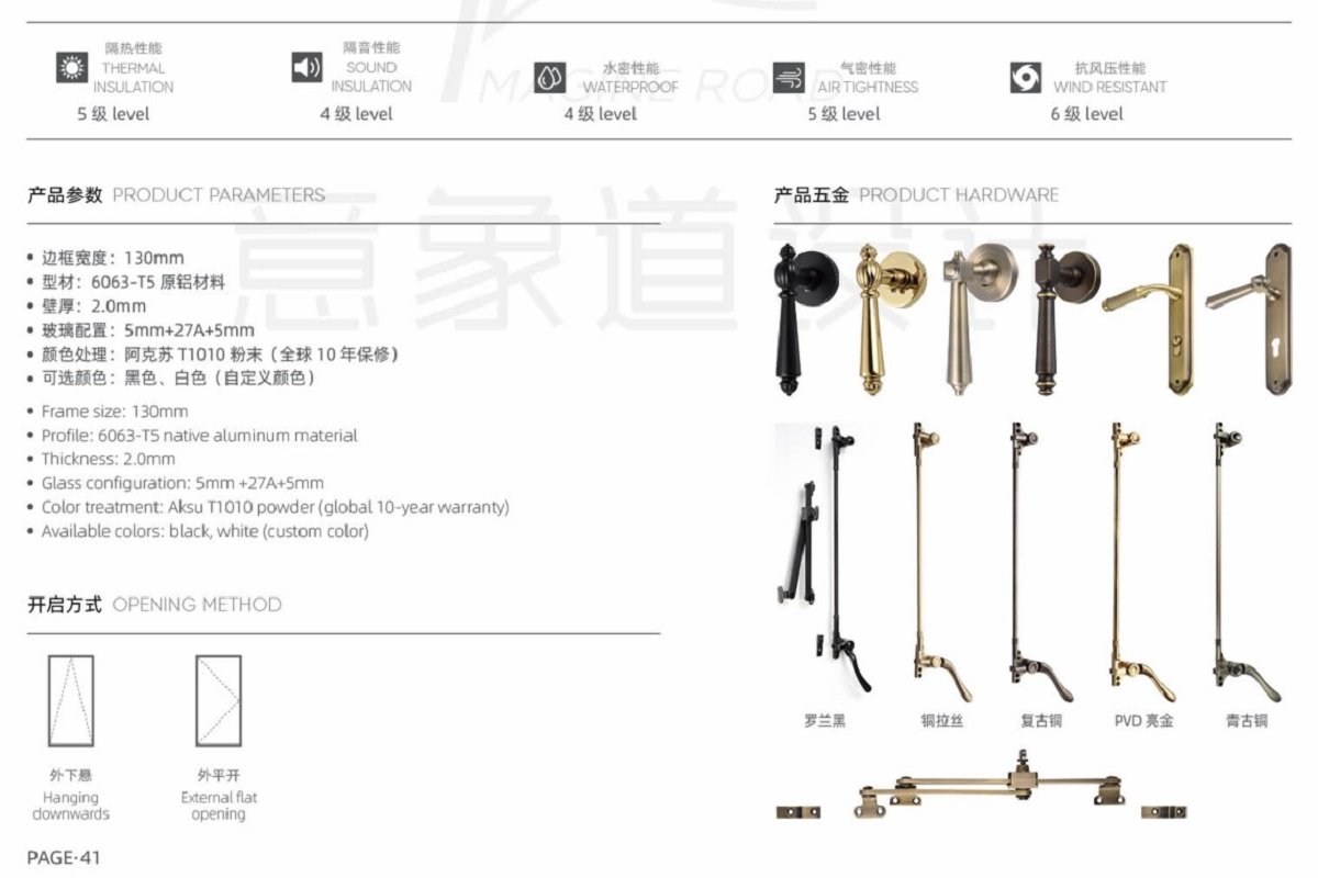 Elegant French Doors and windows for Patio & Garden - Weatherproof Exterior Design